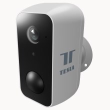 Tesla - Udendørs smart IP-kamera Full HD 5V Li-ion 9000mAh Wi-Fi IP65