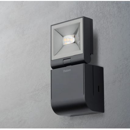 theben - LED vægmonteret projektør LED/10W/230V sort IP55
