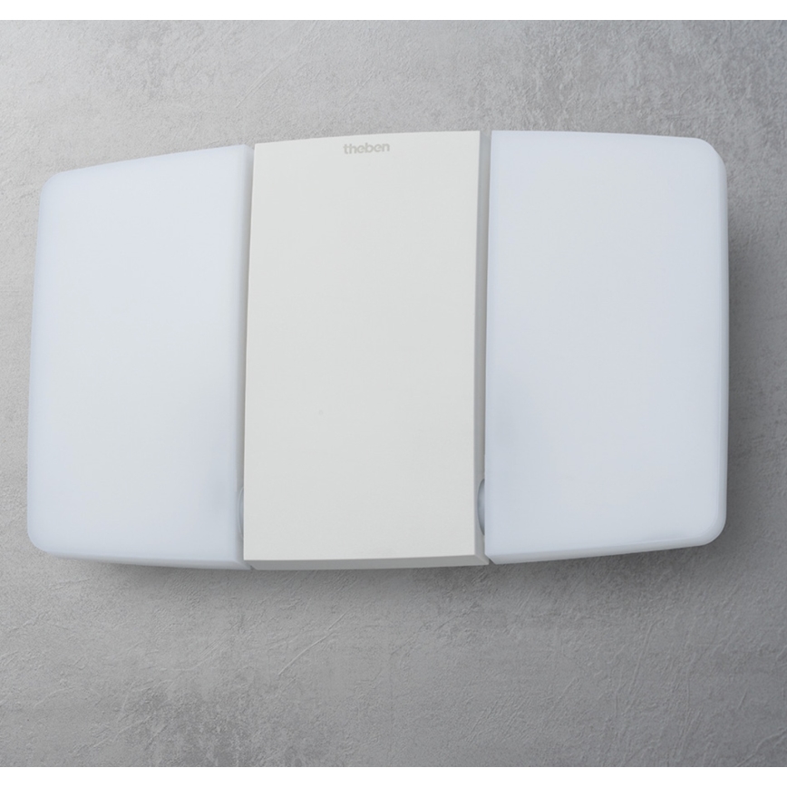 theben - LED vægprojektør 2xLED/10W/230V hvid IP55
