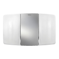 theben - LED vægprojektør 2xLED/10W/230V sølv IP55
