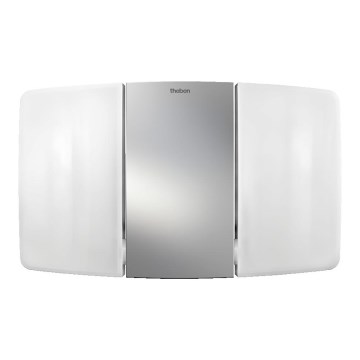 theben - LED vægprojektør 2xLED/10W/230V sølv IP55
