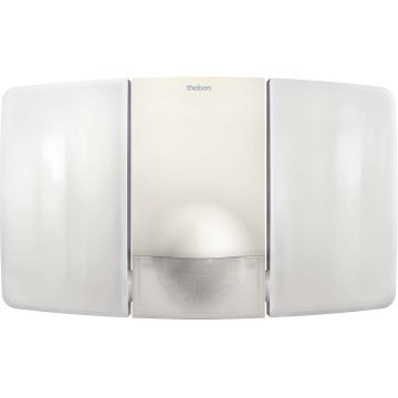 theben - Vægmonteret LED-projektør med sensor 2xLED/10W/230V hvid IP55