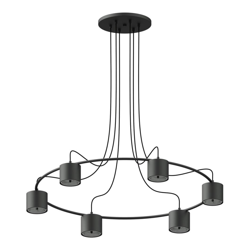 Thoro TH.020 - Hængende lysekrone TOLJA 6xGU10/40W/230V