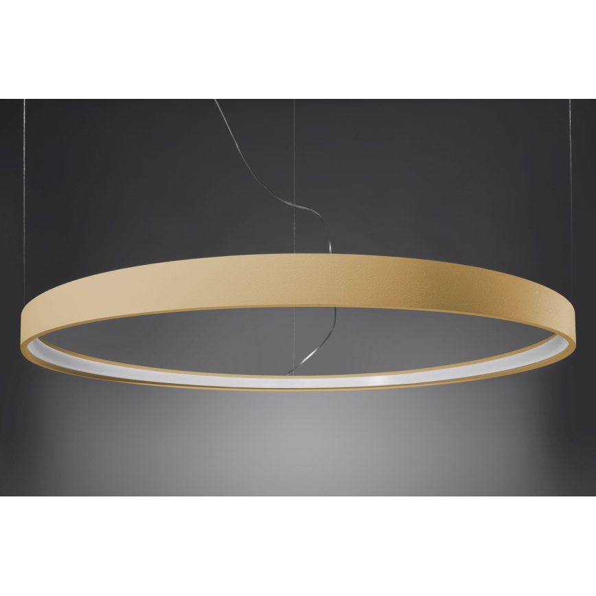 Thoro TH.216 - LED pendel RIO LED/30W/230V CRI 90 3000K diameter 55 cm guldfarvet