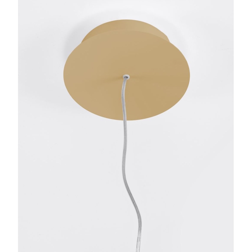Thoro TH.216 - LED pendel RIO LED/30W/230V CRI 90 3000K diameter 55 cm guldfarvet