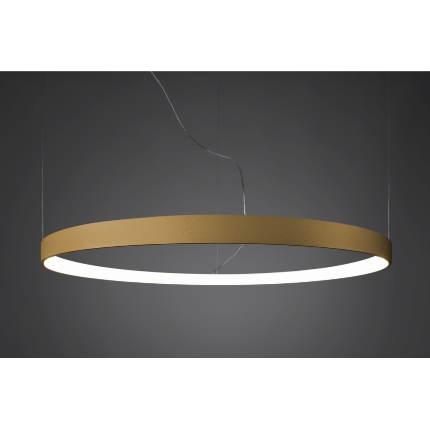 Thoro TH.217 - LED pendel RIO LED/30W/230V CRI 95 4000K diameter 55 cm guldfarvet