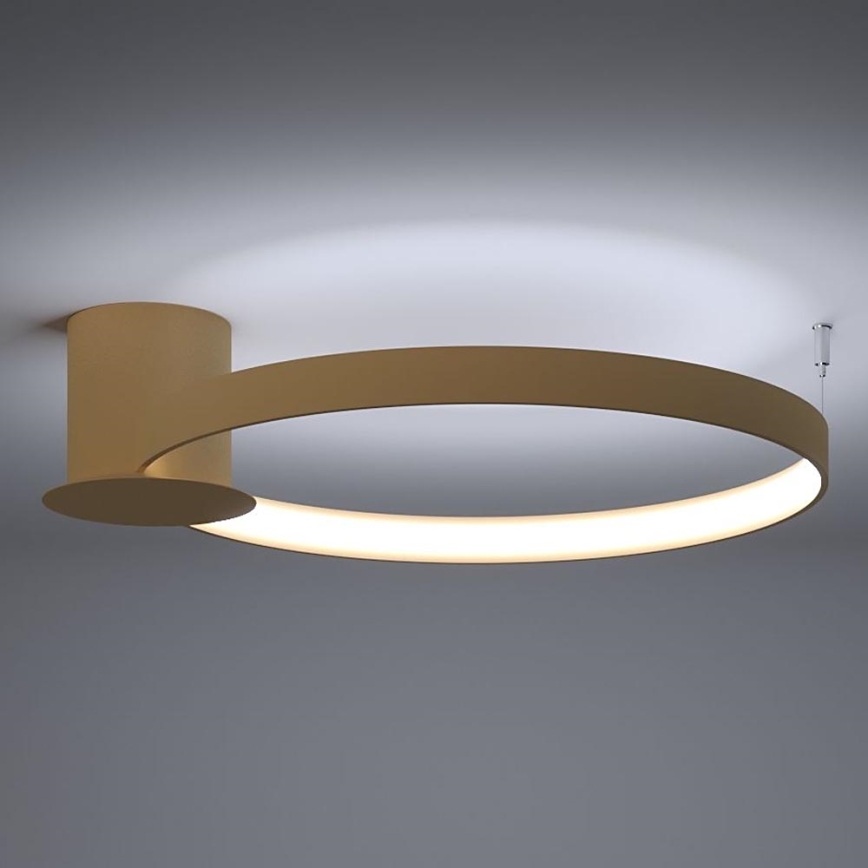 Thoro TH.223 - LED loftlampe RIO LED/30W/230V CRI 95 4000K diameter 55 cm guldfarvet