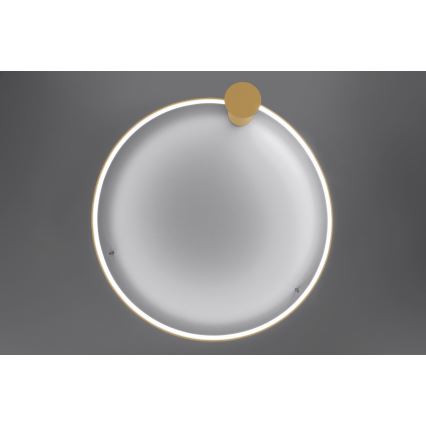 Thoro TH.223 - LED loftlampe RIO LED/30W/230V CRI 95 4000K diameter 55 cm guldfarvet