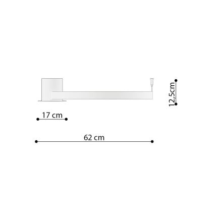 Thoro TH.223 - LED loftlampe RIO LED/30W/230V CRI 95 4000K diameter 55 cm guldfarvet