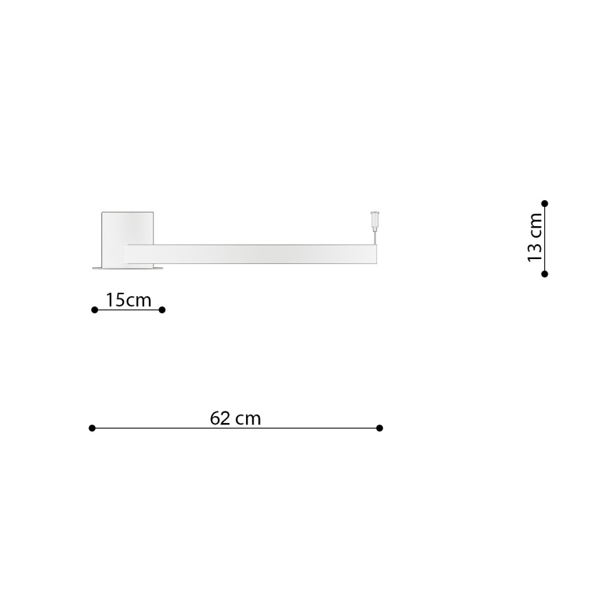Thoro TH.223 - RIO LED-loftlampe 30W/230V CRI 98 4000K Ø 55 cm, guld