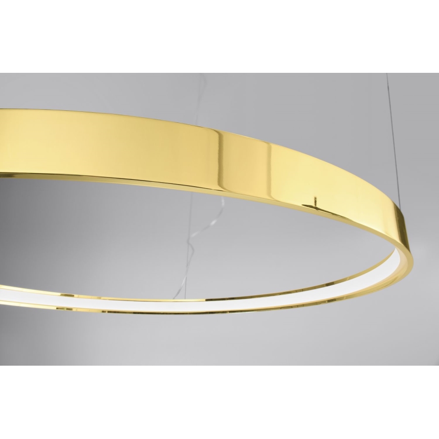 Thoro TH.246 - LED pendel RIO LED/50W/230V CRI 90 3000K diameter 78 cm guldfarvet