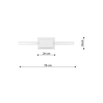 Thoro TH.248 - LED pendel RIO LED/50W/230V CRI 90 3000K diameter 78 cm guldfarvet