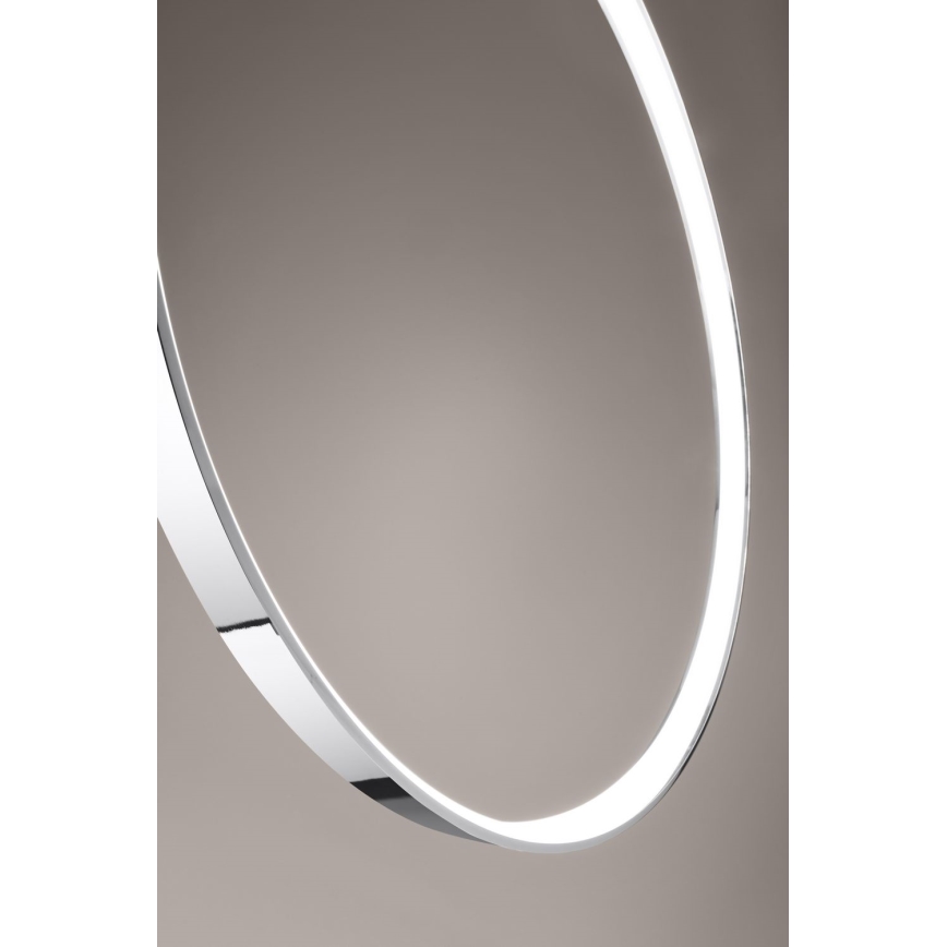 Thoro TH.249 - LED pendel RIO LED/50W/230V CRI 90 4000K diameter 78 cm skinnende krom