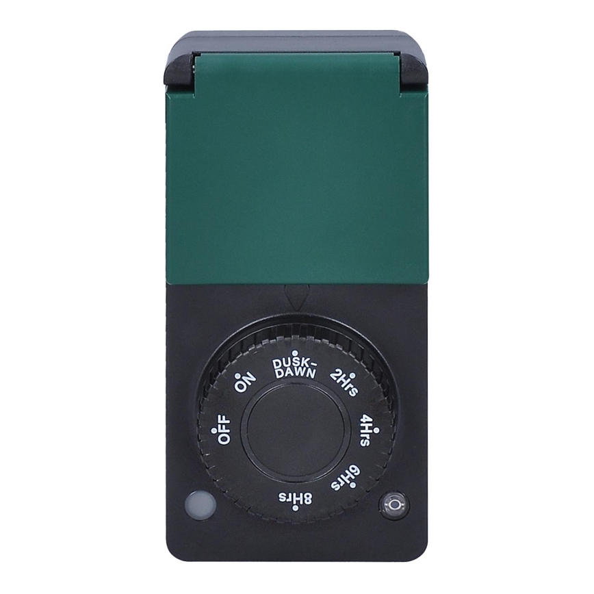 Timer med skumringssensor 3600W/230V IP44