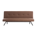 To-personers sofa LOKO i brun