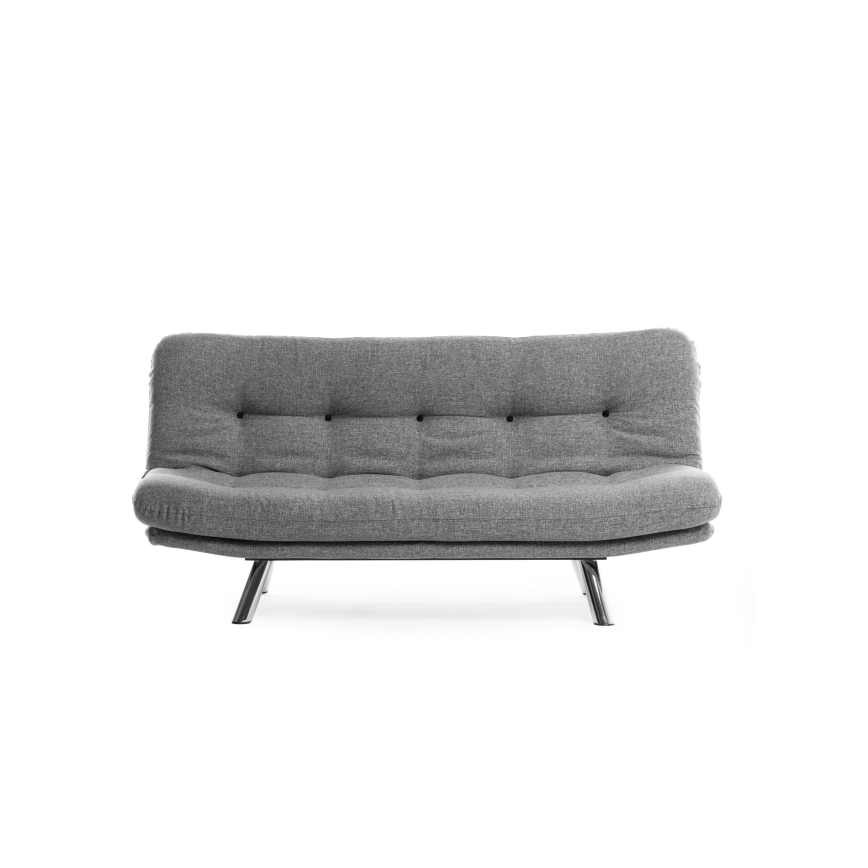 To-personers sovesofa BINA i lysegrå