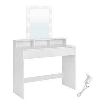 Toaletbord LADA hvid