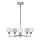 TOGO pendellampe 5xG9/40W/230V mat krom/hvid