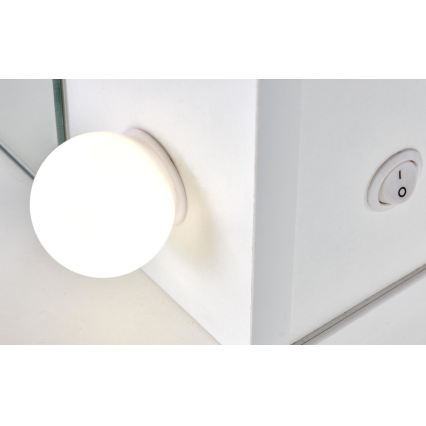 Toiletbord AMORIO hvid