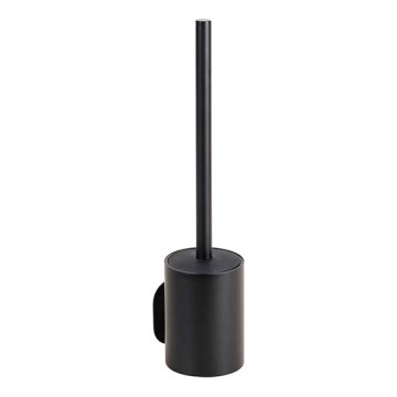 Toiletbørste 8x35,5 cm rustfrit stål/sort