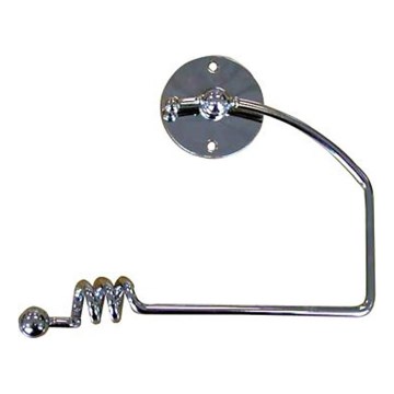 Toiletpapirholder TWIST 14,5 x 20,7 cm i blank krom