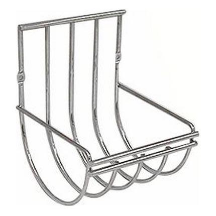 Toiletrulleholder 12x12,5 cm skinnende krom