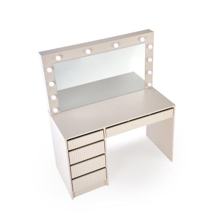 Toilettbord AMORIO 120x55 cm kashmir