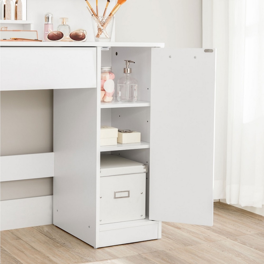 Toilettbord AURORA hvid