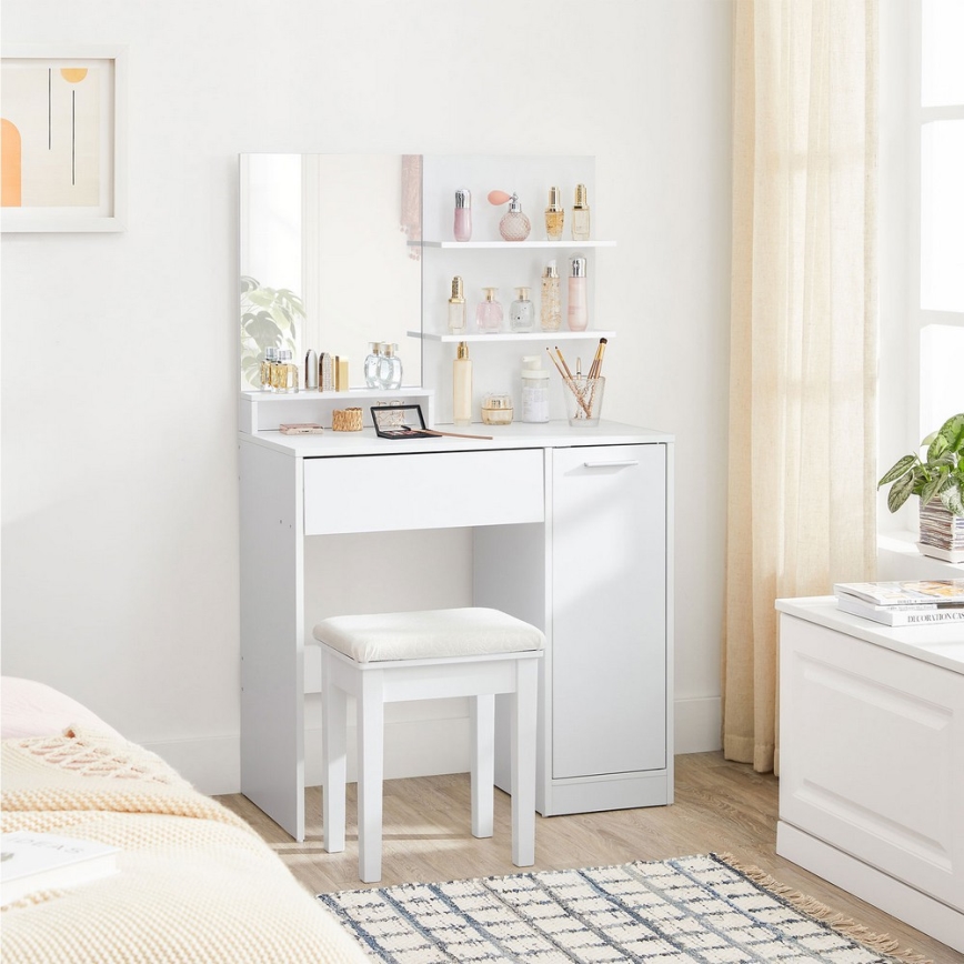 Toilettbord AURORA hvid