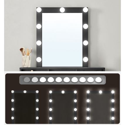 Toilettbord LADA, sort