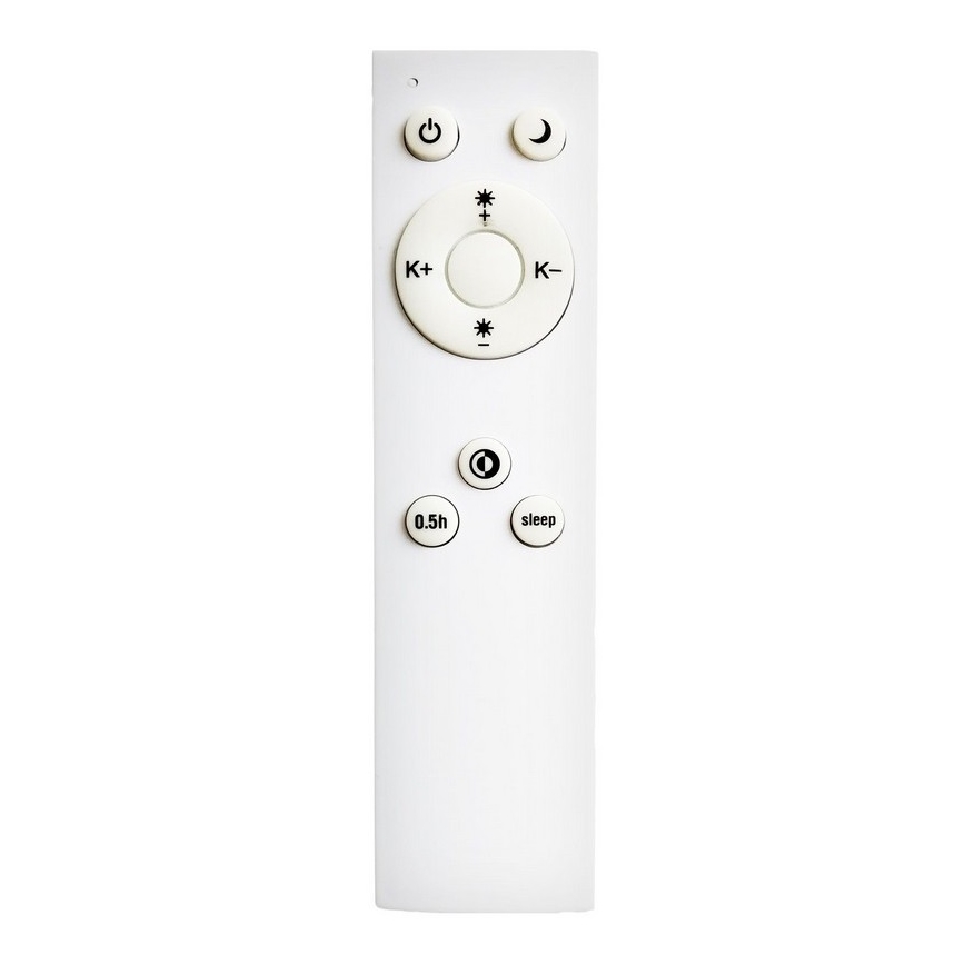 Top Belysning Metal 60C + fjernbetjening - LED loftlampe dæmpbar med fjernbetjening METAL LED/60W/230V