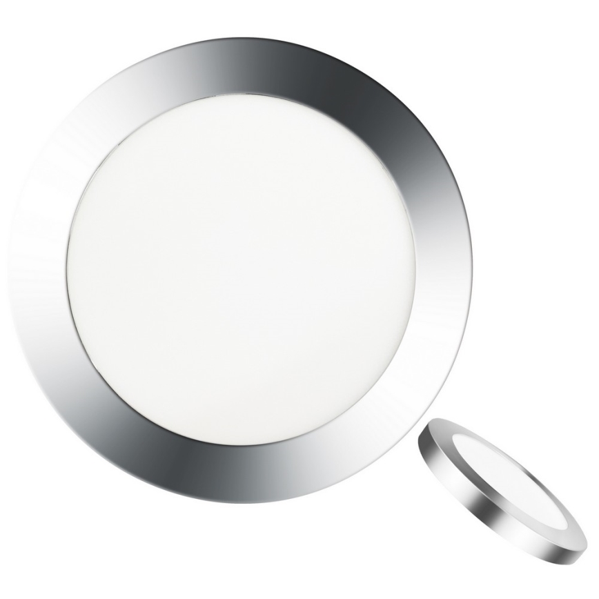 Top Belysning Moon S CR - LED indbygningslampe MOON LED/18W/230V