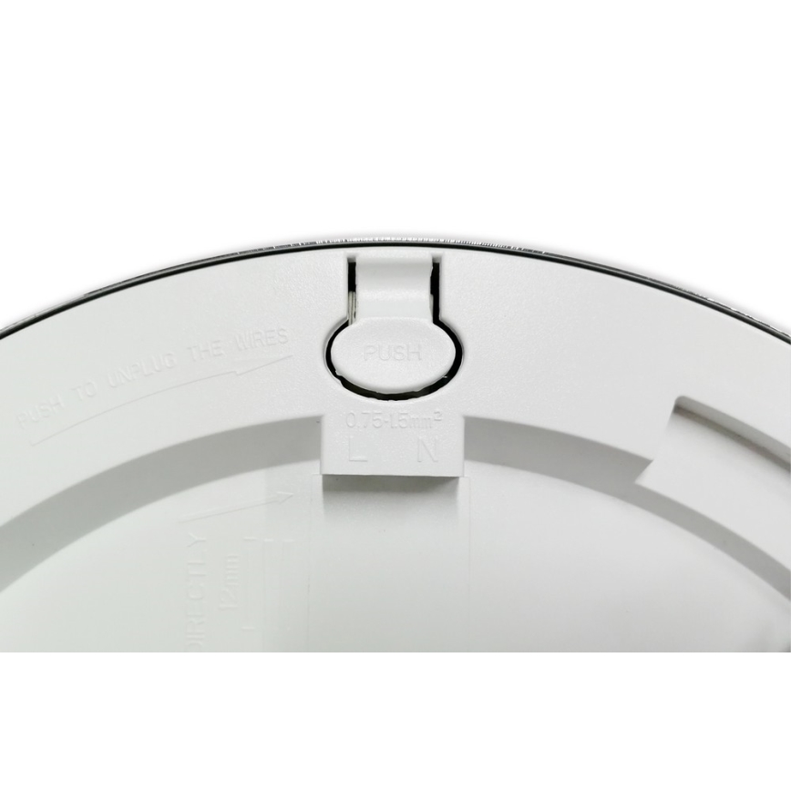 Top Belysning Moon S CR - LED indbygningslampe MOON LED/18W/230V
