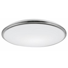 Top Belysning Silver KM 6000 - LED loftlampe til badeværelse SILVER LED/18W/230V IP44