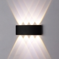 Top Belysning - Udendørs LED væglampe LED/8W/230V IP44 4000K sort