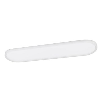 Top Light - Dæmpbar LED loftlampe (påbygget/pendel) OVAL LED/36W/230V 3000-6500K hvid + fjernbetjening