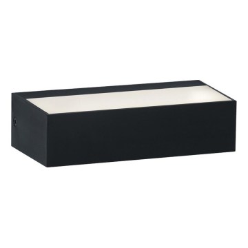 Top Light - IMOLA LED udendørs vægarmatur 10 W 230 V 3000/4000/6000 K IP54 17 cm sort