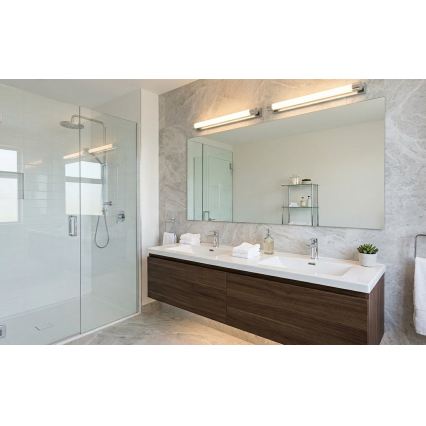 Top Light - LED belysning til badeværelsesspejl TURIA LED/8W/230V 3000/4000/6500K IP44 40 cm blank krom