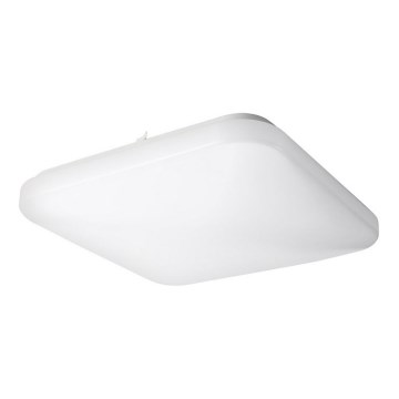 Top Light - LED badeværelsesloftlampe DUNAJ LED/18W/230V 3000/4000/6500K IP44 27,5x27,5 cm hvid