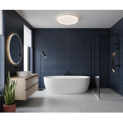 Top Light - LED loftlampe til badeværelset SPARKLE LED/40W/230V 3000/4000/6500K IP44 Ø 39 cm hvid