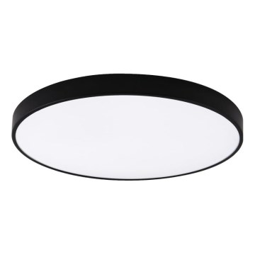 Top Light - LED dæmpbar badeværelsesloftlampe PETAL LED/60W/230V 3000-6500K IP44 Ø 59 cm sort + fjernbetjening