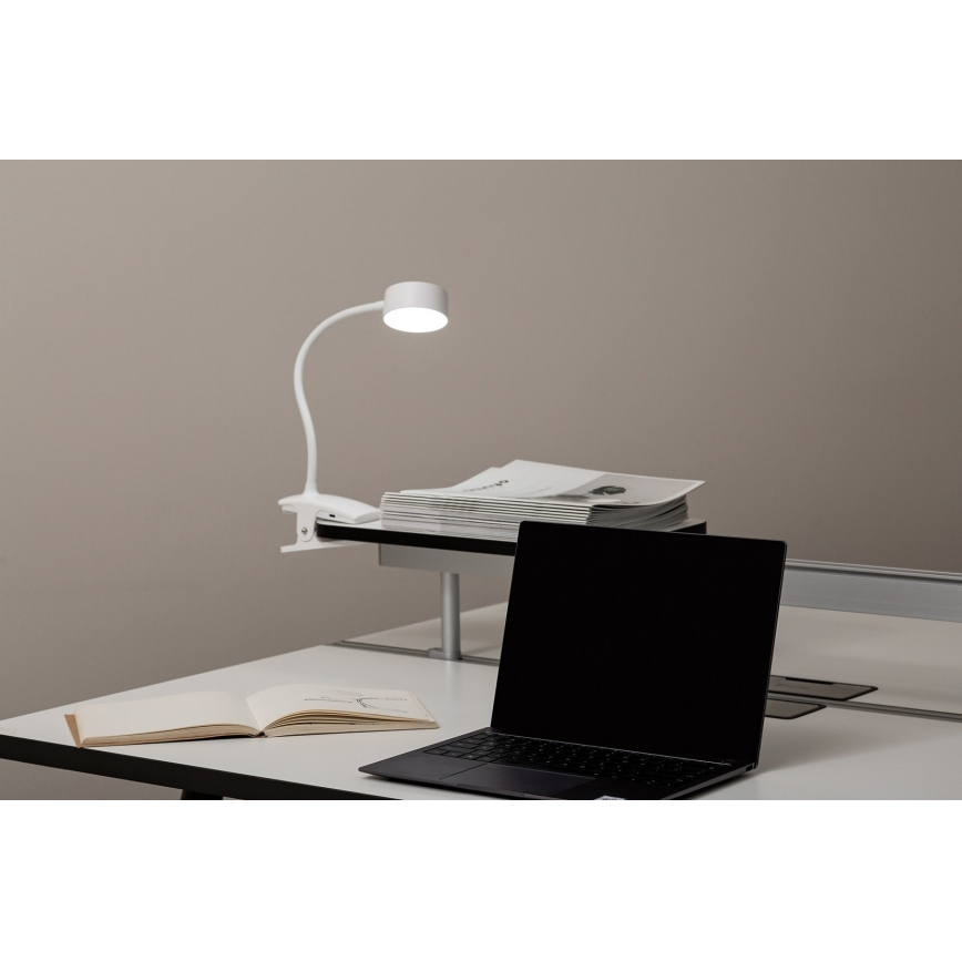 Top Light - LED Dæmpbar berøringsbordlampe med klemme BELLA LED/4,8W/5V 3000-6500K hvid
