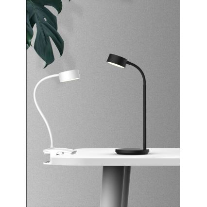 Top Light - LED Dæmpbar berøringsbordlampe med klemme BELLA LED/4,8W/5V 3000-6500K hvid