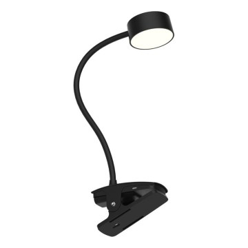 Top Light - LED Dæmpbar berøringsbordlampe med klemme BELLA LED/4,8W/5V 3000-6500K sort