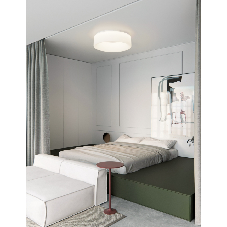 Top Light - LED Dæmpbar loftlampe HALO LED/60W/230V 3000-6500K Ø 60 cm hvid + fjernbetjening