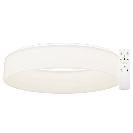 Top Light - LED Dæmpbar loftlampe HALO LED/60W/230V 3000-6500K Ø 60 cm hvid + fjernbetjening