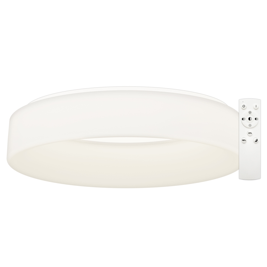 Top Light - LED Dæmpbar loftlampe HALO LED/60W/230V 3000-6500K Ø 60 cm hvid + fjernbetjening