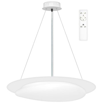 Top Light - LED dæmpbar loftlampe på kabel STONE LED/51W/230V 3000-6500K + fjernbetjening