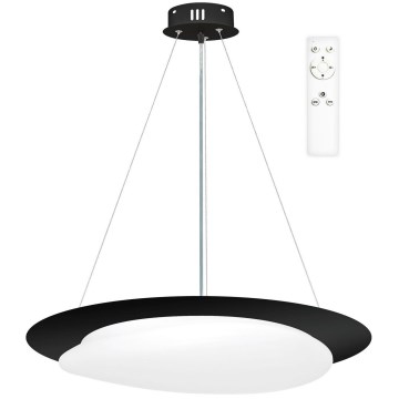 Top Light - LED dæmpbar loftlampe på kabel STONE LED/51W/230V 3000-6500K + fjernbetjening