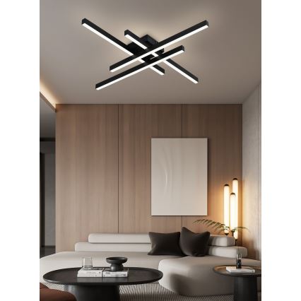 Top Light - LED loftlampe dæmpbar CROSS LED/50W/230V 3000-6500K + fjernbetjening